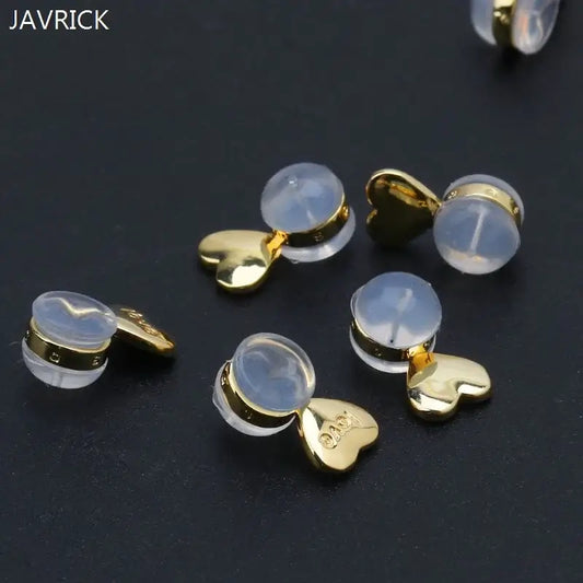 10Pcs Heart Love Magic Adjustable Earring Lifters Support Set