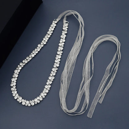 Miallo Bridal Rhinestone Belt - Top-Rated Crystal Sash for Weddings & Prom