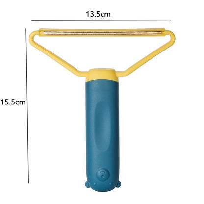 Portable Lint Remover Manual Lint Roller Clothes Brush Tools New blue