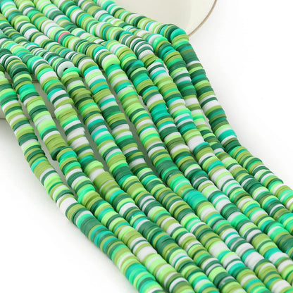 Vibrant 320-Piece Polymer Clay Beads Set for DIY Jewelry Crafting