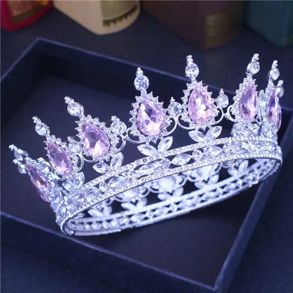 Elegant Crystal Wedding Tiaras and Crowns for Bridal and Pageant Royalty