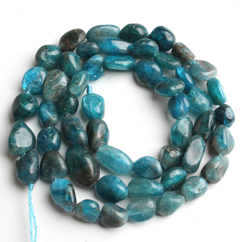 Vibrant Mixed Color Irregular Gemstone Beads for DIY Jewelry Crafting 15-Inch Strand
