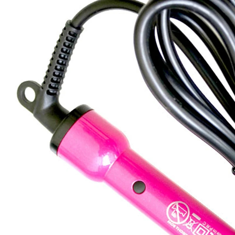 Max 980 Degrees Fahrenheit Professional Hair Curler Tongs with LCD Digital Display and Safety Features for Gorgeous Waves