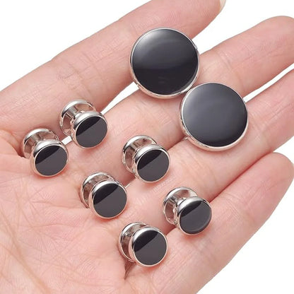 Elegant 10 Piece Mens Cufflinks Set for Weddings and Formal Events