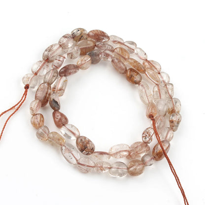 Vibrant Mixed Color Irregular Gemstone Beads for DIY Jewelry Crafting 15-Inch Strand