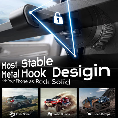UYUXIO Strong Magnetic Wireless Car Phone Charger Adapter 15W Air Vent Holder for iPhone 16 15 14 13 Pro Max Plus 12