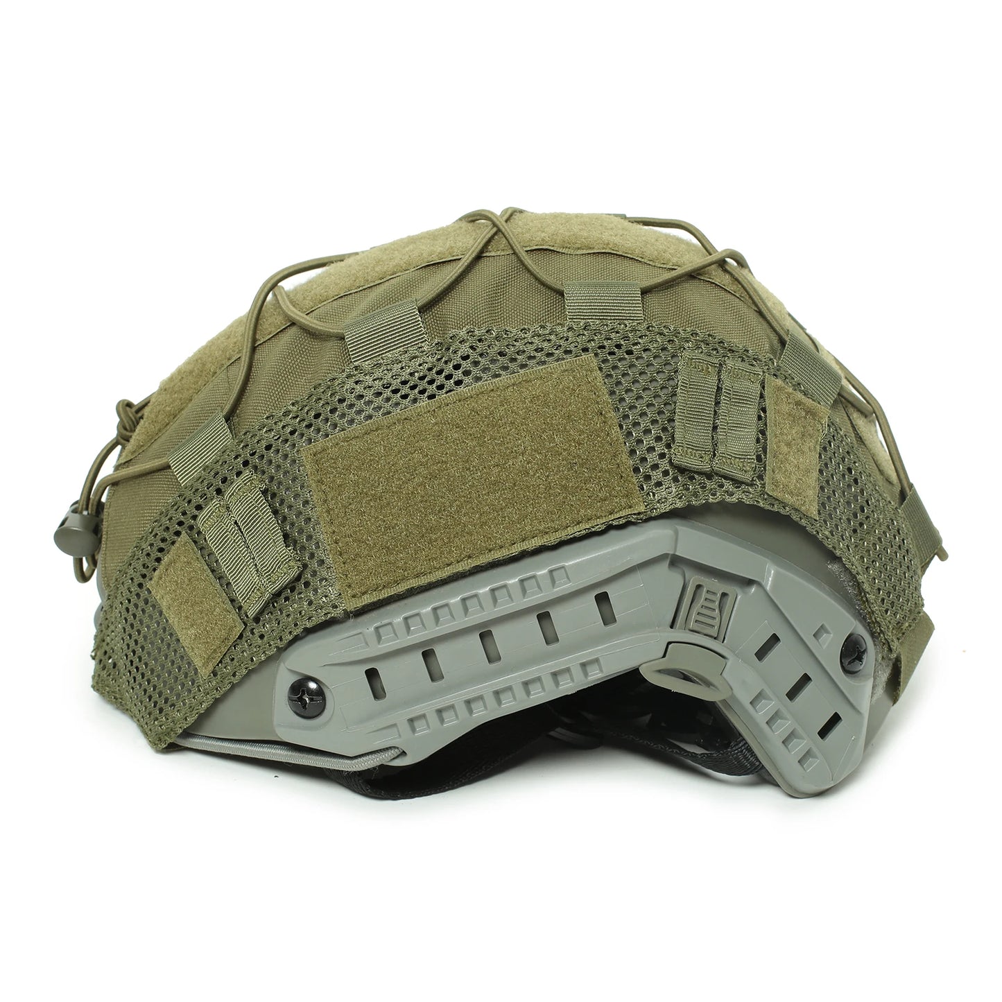 Tactical Helmet Cover for Fast Helmet Multi-Camo 1000D Green