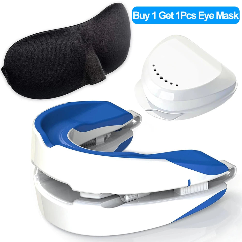 Adjustable Anti-Snoring Mouthguard for Nighttime Comfort and Bruxism Relief