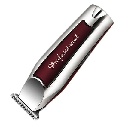 Rechargeable Titanium Alloy Hair Clipper Grooming Kit for Men with Electric Length Adjustment and Automatic Power Selection