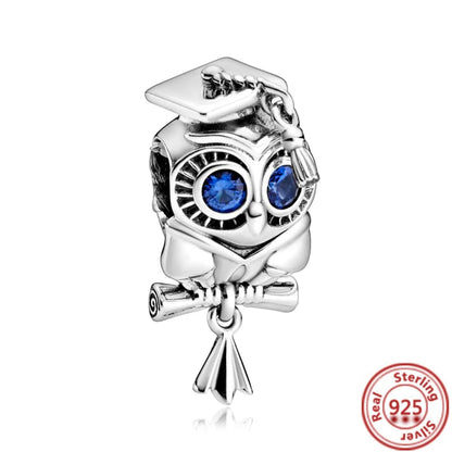 Cute Animal Family Charm Beads for DIY Silver Bracelet Jewelry Making Y271
