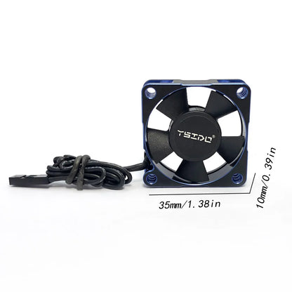 YSIDO WaterProof High Speed Cooling Fan for RC Cars WP-3510BL