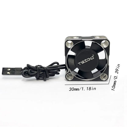 YSIDO WaterProof High Speed Cooling Fan for RC Cars WP-3010S