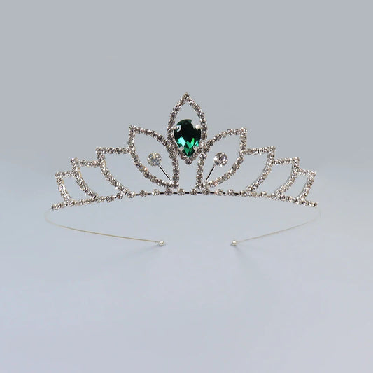 Zanlloy Elegant Crystal Bridal Tiara Crown for Weddings and Parties