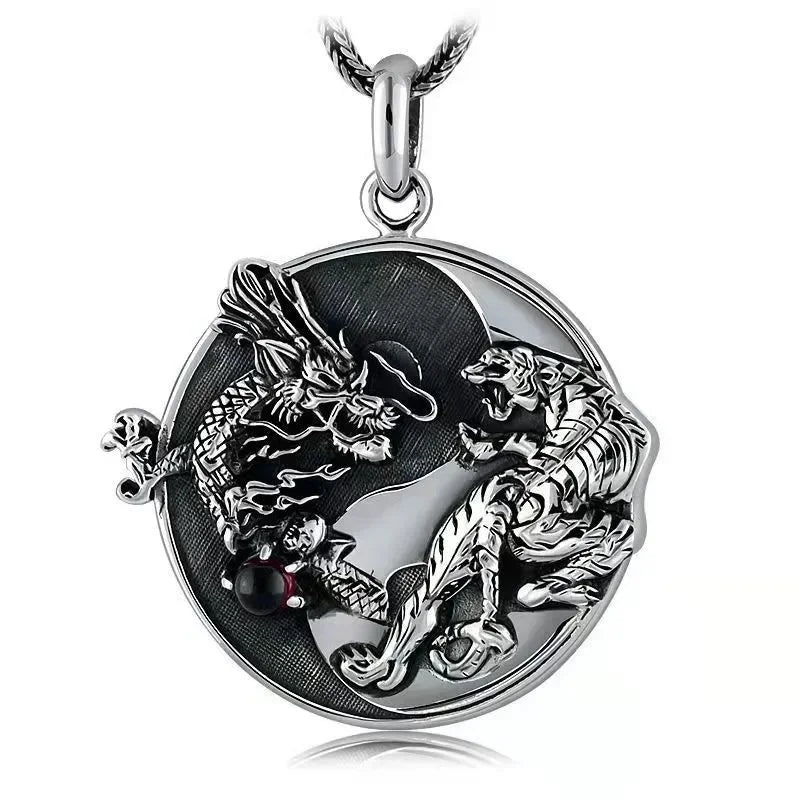 Handcrafted Skull Roman Helmet Pendant Necklace for Men