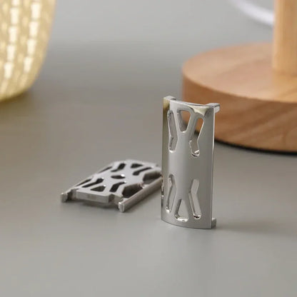 Yaqi Hollowed Sentinel Stainless Steel Polished Safety Razor Head for Men with Optimal Blade Gap