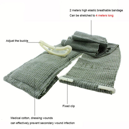 Essential Medical Trauma Kit Bandage for Outdoor Adventures
