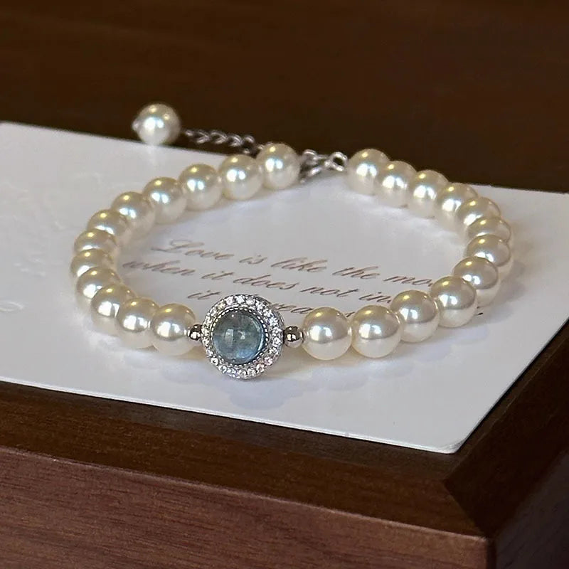 Timeless Elegance: 925 Sterling Silver Heart Tassel Bracelet for Women