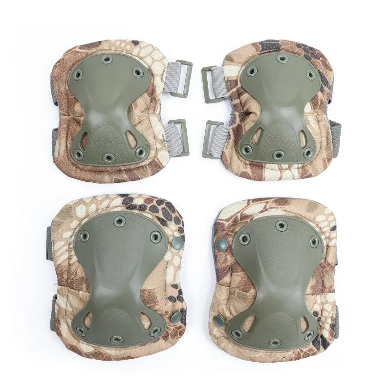 Unisex Camo Tactical KneePad Elbow Pads Safety Gear Kneecap