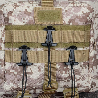 10pcs Molle Attachment Clips for Tactical Gear Management