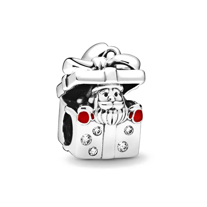 Exquisite 925 Silver House Beads and Deer Pendant for European Original Bracelet DIY Women's Jewelry