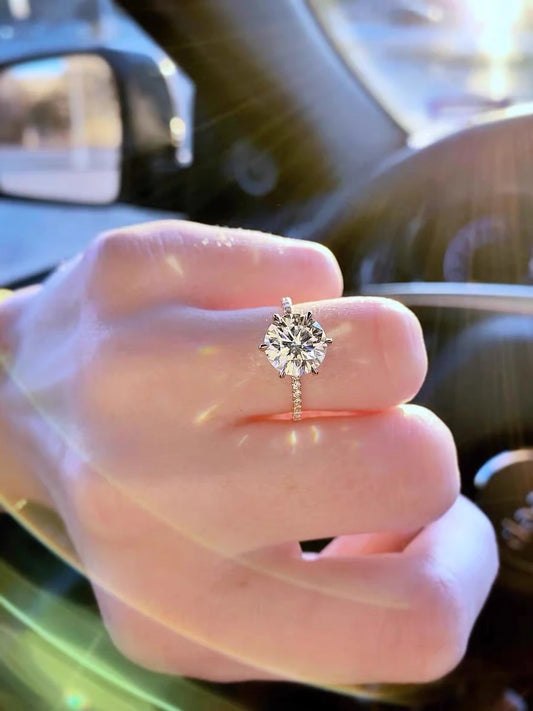 Promise Marquise Cut 3ct Simulated Diamond Engagement Ring in 925 Sterling Silver Perfect Christmas Gift for Women