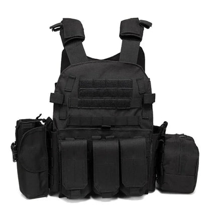 6094 Military Tactical Vest Body Armor for Combat Gear black
