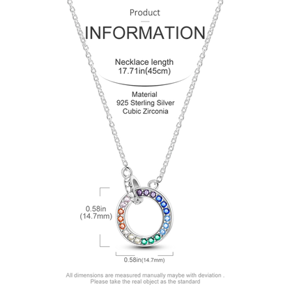 925 Sterling Silver Firefly Heart Zircon Pendant Necklace for Women Anniversary Birthday Gifts KTN016