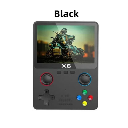 X6 Retro Handheld Game Console 3.5 Inch IPS Screen Portable Player With 10000 Classic Games 640x480 Kids Gift