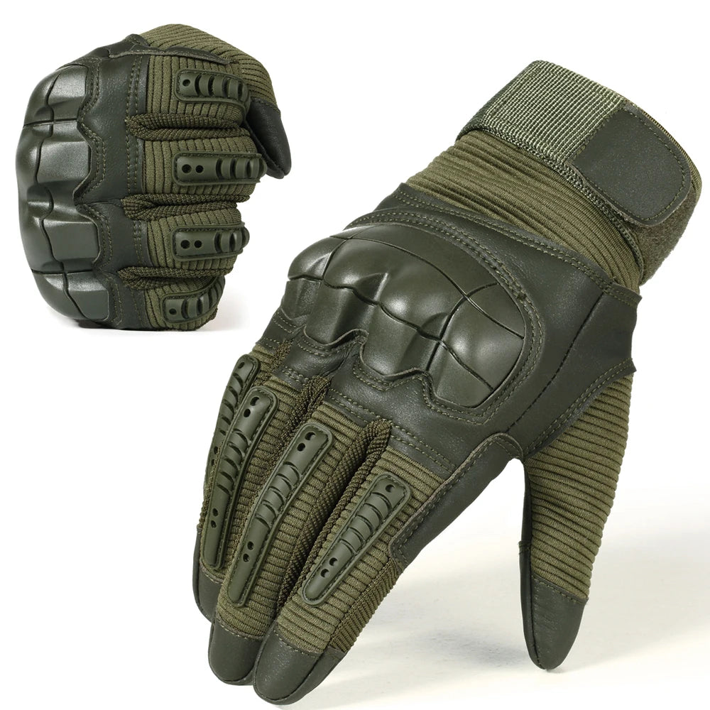 Tactical Gloves TouchScreen Outdoor Sports Gear for Men Green