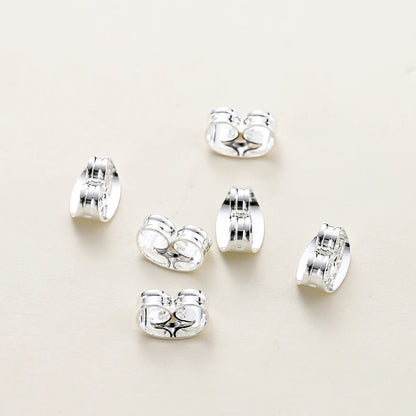 14K 18K Gold Plated Butterfly Earring Back Stoppers for DIY Jewelry Making