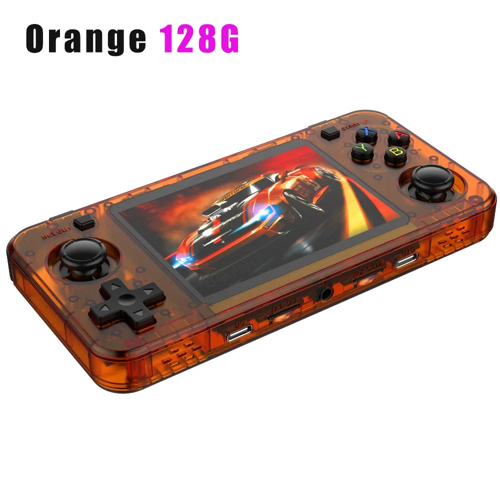 BOYHOM R36H Retro Handheld Game Console 3.5 Inch IPS RK3326 Open Linux Portable Player 3000 mAh Battery 10000+ Built In Games