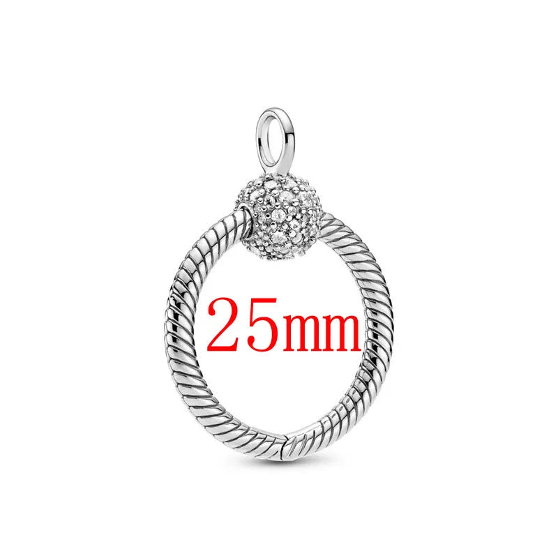 Zircon Love Heart Pendant Necklace Top Rated DIY Jewelry Charm for Women B3087