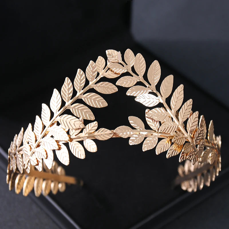 Gold Crystal Bridal Tiara - Top-Rated Rhinestone Headband for Weddings Gold 10
