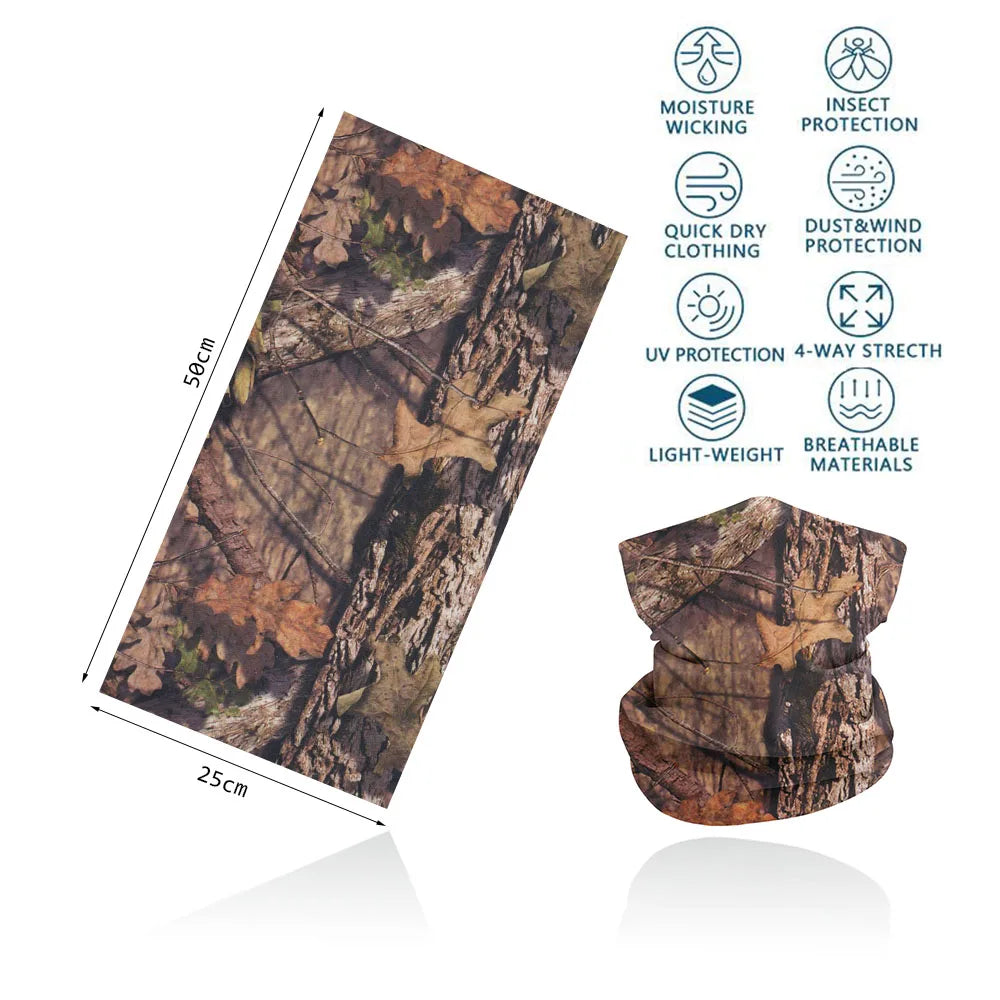 Camo Hunting Tactical Magic Bandana Camouflage Neck Gaiter CM173 25X50cm CHINA