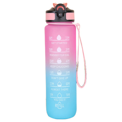 1L Silicone Leakproof Sport Water Bottle For Travel