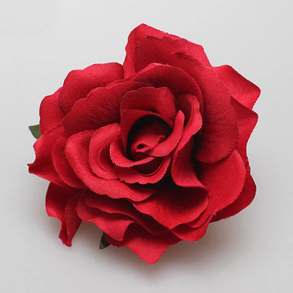 Bohemian Rose Floral Hairpin for Weddings and Beach Getaways