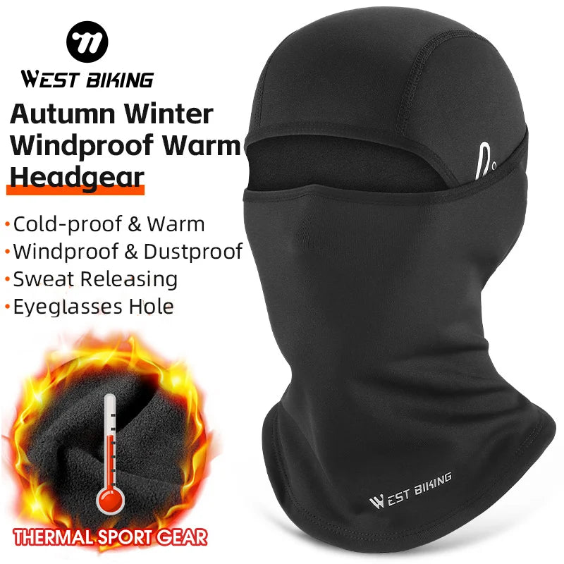 West Biking Winter Warm Tactical Balaclava For Sports Gear