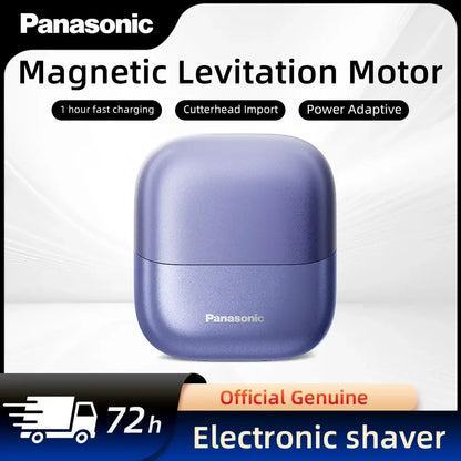 Panasonic Portable Electric Shaver Razor Man Travel Wet Dry Type-C Rechargeable Shaver Mini Shaving Machine