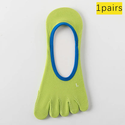Women Split Toe Yoga Socks Quick Dry Anti Odor No Show