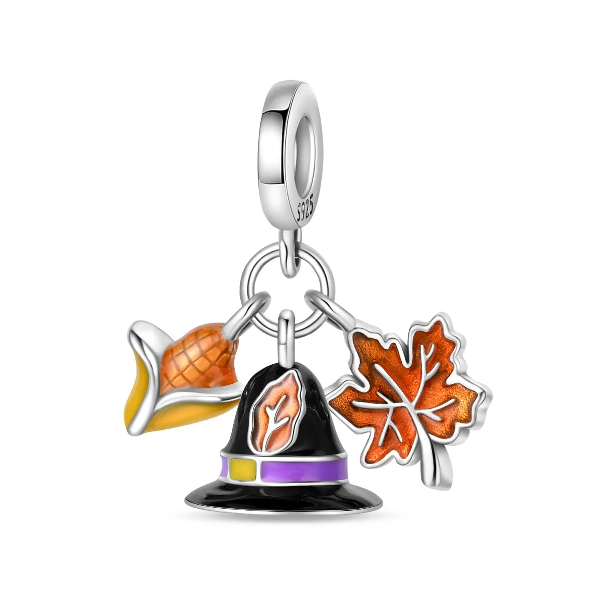 925 Sterling Silver Butterfly Clip Dangle Charms For Women