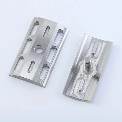 Yaqi Slope 316 Stainless Steel Men's Safety Razor Head Premium Shaving Tool for Ultimate Beard Care