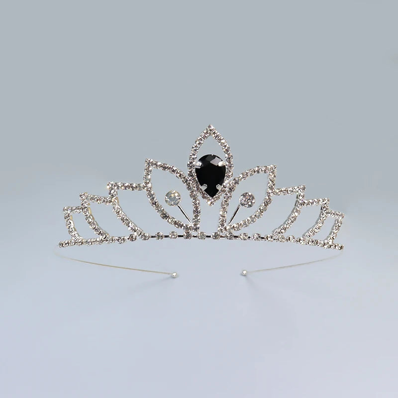 Zanlloy Elegant Crystal Bridal Tiara Crown for Weddings and Parties