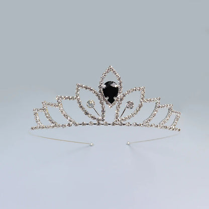 Zanlloy Elegant Crystal Bridal Tiara Crown for Weddings and Parties