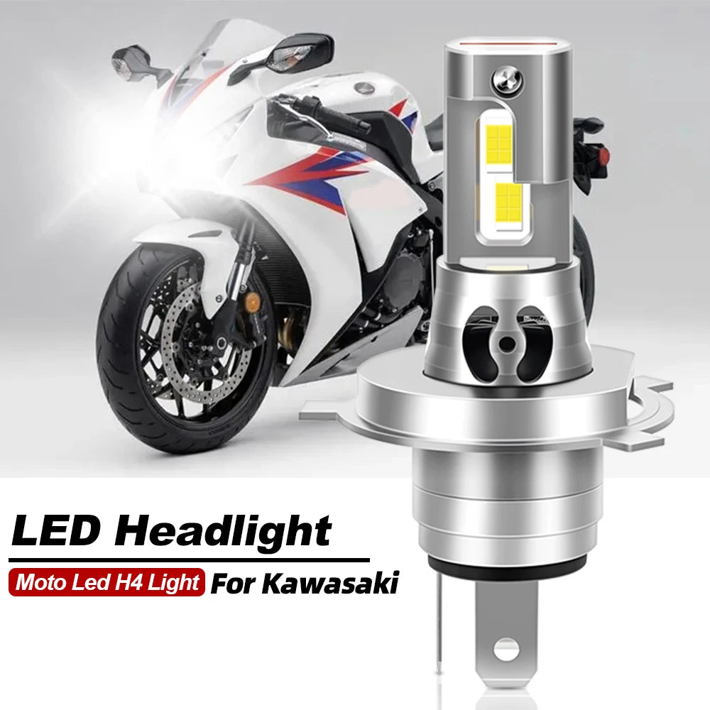Apmatauto LED F2 M Super Bright 28000LM 6000K Headlight Bulb for Kawasaki Z125 Pro Z Series