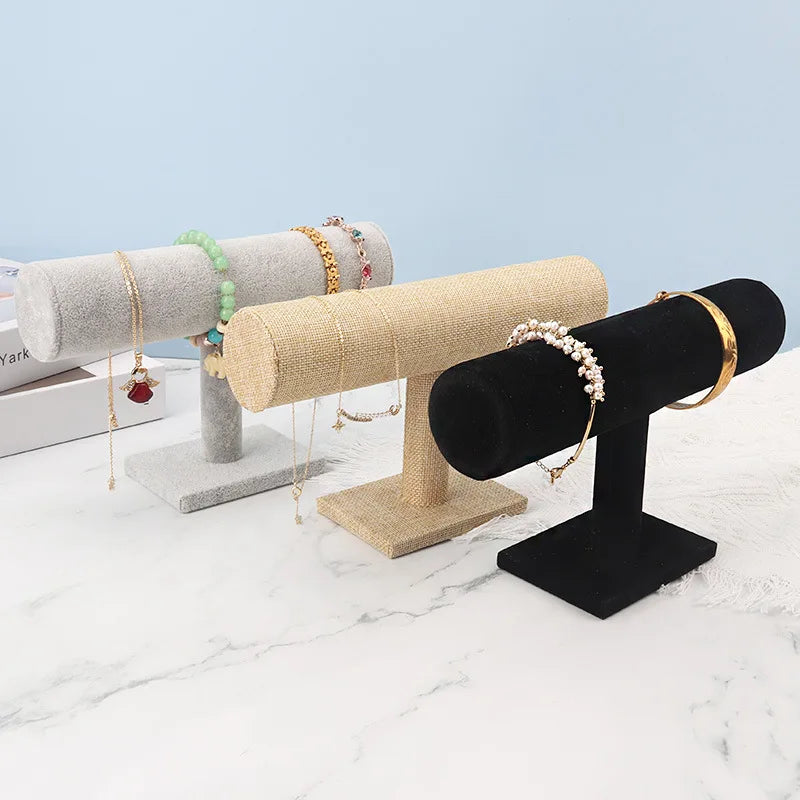 Stunning Suede Bangle Display Frame Top Rated Jewelry Organizer