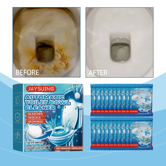 20ps Toilet Cleaner Powerful Water Scum Remover Tablets Default Title
