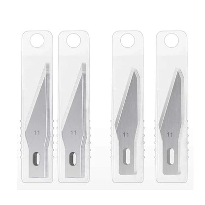 Engraving Non-Slip Metal Knife Kit with 40pcs Blades for PCB Repair