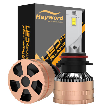 Heyword LED Headlight Bulbs 6500K 160W 30000LM Kit Plug