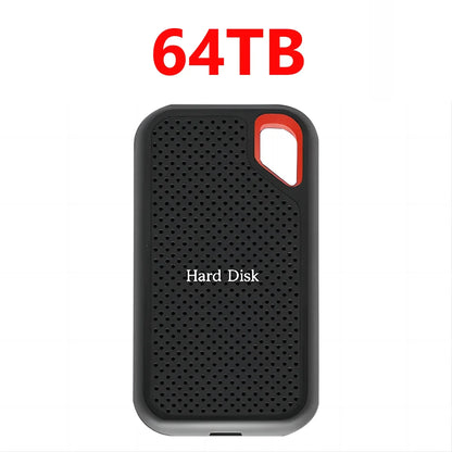 Portable High Speed External SSD 1TB 2TB For Laptop Mac
