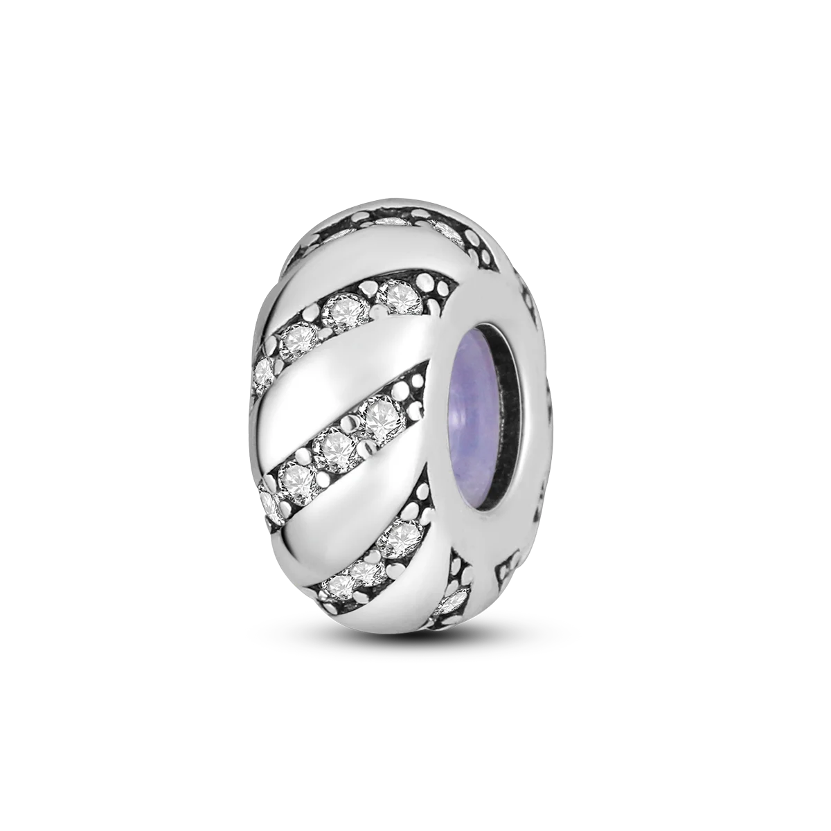 Silver Plated Eternal Symbol Charms Luminous Star Beads Love Dangle Safety Chain for Original Bracelet DIY Jewelry